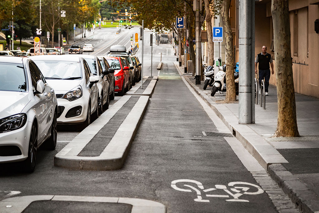 VBQ Client Case Studies, Bike Lanes, City of Melbourne